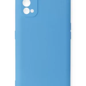 Newface Realme 7 Pro Kılıf Nano İçi Kadife Silikon - Mavi