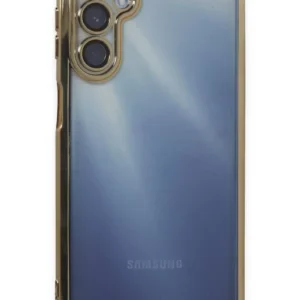 Newface Samsung Galaxy A25 5g Kılıf Razer Lensli Silikon - Gold