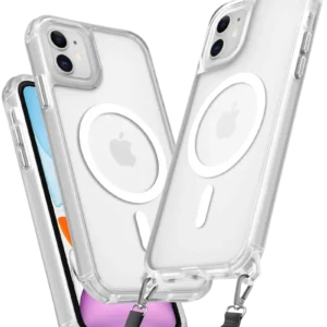 Newface İphone 12 Kılıf Enka Magsafe Silikon Kılıf - Şeffaf