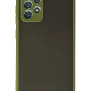 Newface Samsung Galaxy A72 Kılıf Montreal Silikon Kapak - Yeşil