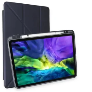 Newface İpad Pro 11 (2021) Kılıf Kalemlikli Hugo Tablet Kılıfı - Lacivert