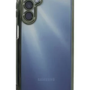 Newface Samsung Galaxy A25 5g Kılıf Razer Lensli Silikon - Yeşil