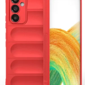 Newface Samsung A36 Kılıf Optimum Silikon - Kırmızı