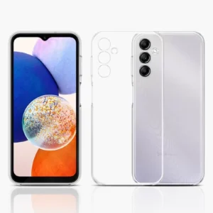 Newface Samsung Galaxy A14 4g Kılıf Lüx Şeffaf Silikon