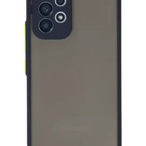 Newface Samsung Galaxy A73 5g Kılıf Montreal Silikon Kapak - Lacivert