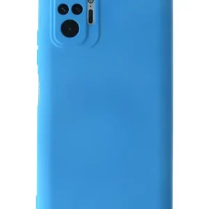 Newface Xiaomi Redmi Note 10 Pro Kılıf Nano İçi Kadife Silikon - Mavi