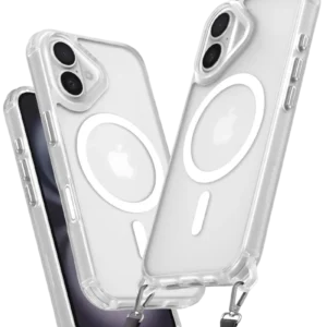 Newface İphone 16 Kılıf Enka Magsafe Silikon Kılıf - Şeffaf