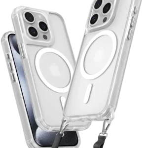 Newface İphone 14 Pro Max Kılıf Enka Magsafe Silikon Kılıf - Şeffaf