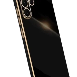 Newface Samsung Galaxy S25 Ultra Kılıf Volet Silikon - Siyah