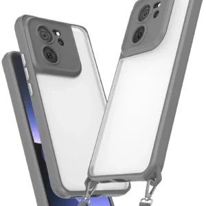 Newface Xiaomi Mi 13t Pro Kılıf Penta Silikon Kılıf - Titan Gri