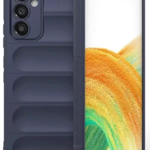 Newface Samsung A56 Kılıf Optimum Silikon - Lacivert