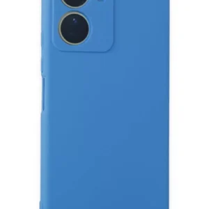 Newface Vivo Y16 Kılıf First Silikon - Mavi