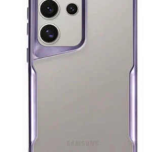 Newface Samsung Galaxy S25 Ultra Kılıf Boyi Silikon Kapak - Derin Mor