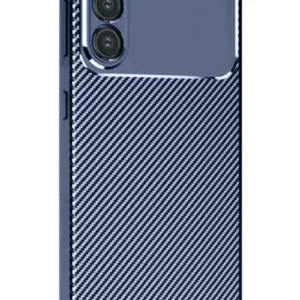 Newface Samsung Galaxy A26 Kılıf Auto Focus Karbon Kapak - Lacivert