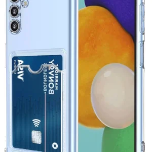 Newface Samsung Galaxy A26 Kılıf Kart Şeffaf Silikon - Şeffaf