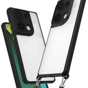 Newface Xiaomi Redmi Note 13 Pro 4g Kılıf Penta Silikon Kılıf - Siyah