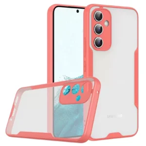 Newface Samsung Galaxy A24 4g Kılıf Platin Silikon - Pembe