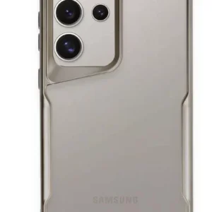 Newface Samsung Galaxy S25 Ultra Kılıf Boyi Silikon Kapak - Titan Gri