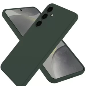 Newface Samsung Galaxy A26 Kılıf First Silikon - Koyu Yeşil