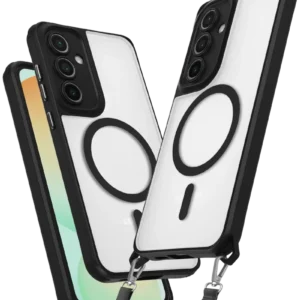 Newface Samsung Galaxy S25 Kılıf Enka Magsafe Silikon Kılıf - Siyah