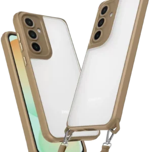 Newface Samsung Galaxy A36 Kılıf Penta Silikon Kılıf - Çöl Titanyum