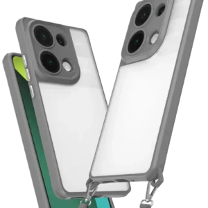 Newface Xiaomi Redmi Note 13 Pro 4g Kılıf Penta Silikon Kılıf - Titan Gri