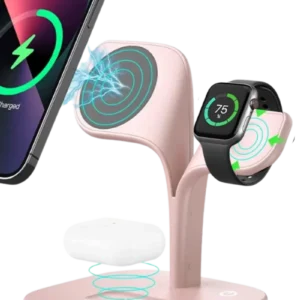 Newface Ym-ud22 Kablosuz Şarj Masaüstü Set - Pembe