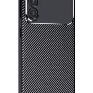 Newface Samsung Galaxy A56 Kılıf Auto Focus Karbon Kapak - Siyah