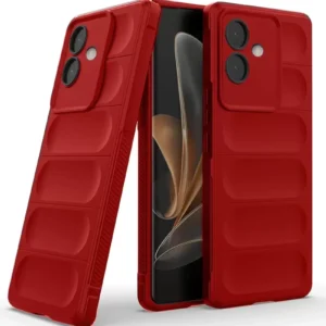 Newface Oppo A3 Kılıf Optimum Silikon - Kırmızı