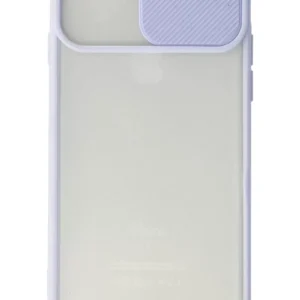 Newface İphone 6 Kılıf Palm Buzlu Kamera Sürgülü Silikon - Lila