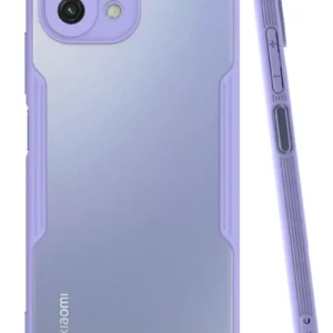 Newface Xiaomi Mi 11 Lite Kılıf Platin Silikon - Lila