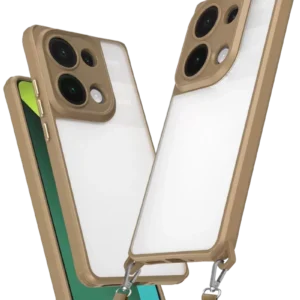 Newface Xiaomi Redmi Note 13 Pro 5g Kılıf Penta Silikon Kılıf - Çöl Titanyum