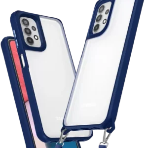 Newface Samsung Galaxy A52 Kılıf Penta Silikon Kılıf - Lacivert