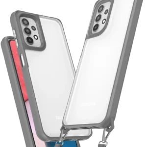 Newface Samsung Galaxy A52 Kılıf Penta Silikon Kılıf - Titan Gri