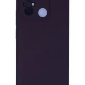 Newface Xiaomi Redmi 12c Kılıf Nano İçi Kadife Silikon - Mor
