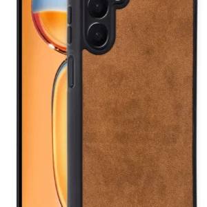 Newface Samsung Galaxy A36 Kılıf Aras Deri Kapak - Taba