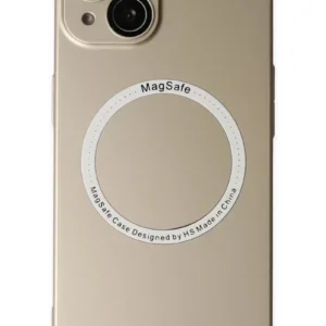 Newface İphone 14 Plus Kılıf Jack Magneticsafe Lens Silikon - Gold