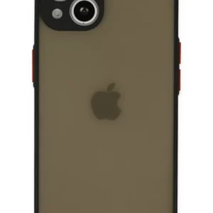 Newface İphone 14 Kılıf Montreal Silikon Kapak - Siyah