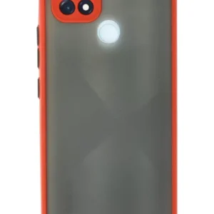 Newface Realme C21 Kılıf Montreal Silikon Kapak - Kırmızı