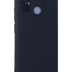 Newface Xiaomi Redmi 12c Kılıf Nano İçi Kadife Silikon - Lacivert