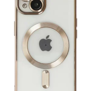 Newface İphone 14 Kılıf Kross Magneticsafe Kapak - Gold