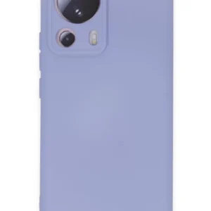 Newface Xiaomi Mi 13 Lite Kılıf Nano İçi Kadife Silikon - Lila