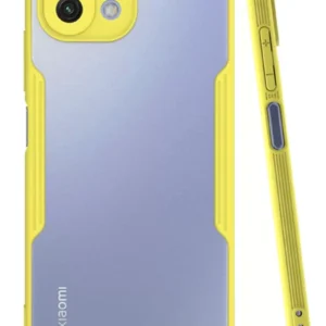Newface Xiaomi Mi 11 Lite Kılıf Platin Silikon - Sarı