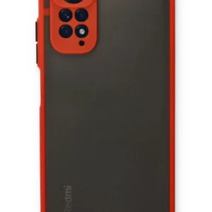 Newface Xiaomi Redmi Note 11 Pro Kılıf Montreal Silikon Kapak - Kırmızı