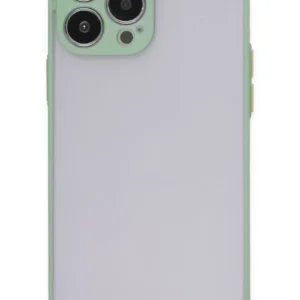 Newface İphone 14 Pro Max Kılıf Montreal Silikon Kapak - Turkuaz