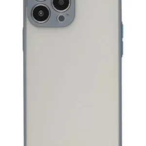 Newface İphone 14 Pro Kılıf Montreal Silikon Kapak - Gri