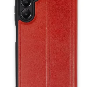 Newface Samsung Galaxy A36 Kılıf Flip Cover - Kırmızı