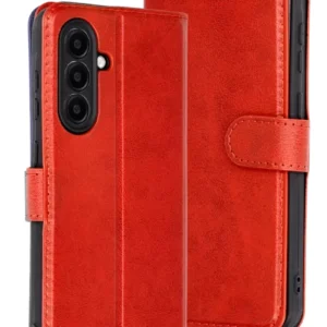 Newface Samsung Galaxy A26 Kılıf Trend S Plus Kapaklı Kılıf - Kırmızı