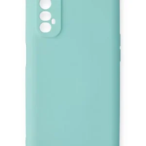 Newface Realme 7 Kılıf Nano İçi Kadife Silikon - Turkuaz