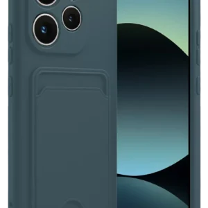 Newface Xiaomi Redmi Note 14 4g Kelvin Kartvizitli Silikon - Koyu Yeşil